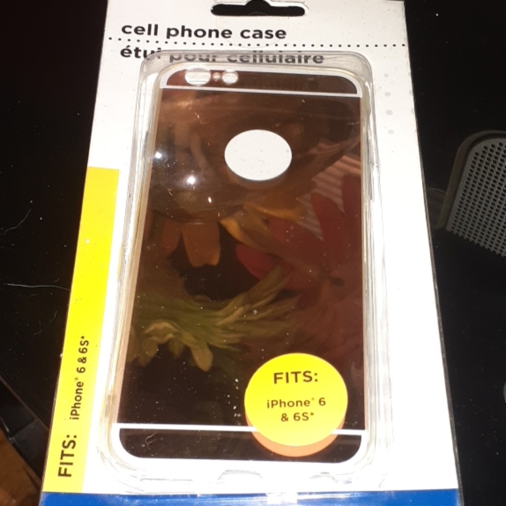 Rose gold cell phone case